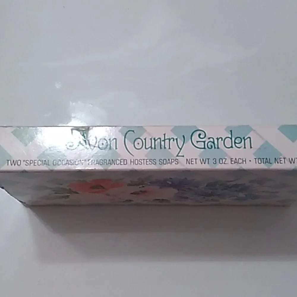 Avon Country Garden Soaps.